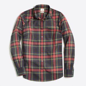 J. Crew Factory Classic Tartan Button Down
